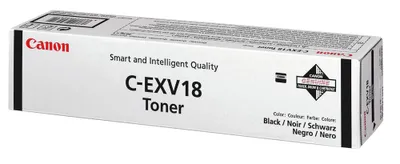 Image de Canon Canon C-EXV 18 - Schwarz - Original - Tonerpatrone - für imageRUNNER 1018, 1018J, 1022A, 1022F, 1022i, 1022IF, 1024iF