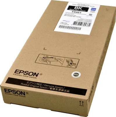 Produktbild von Epson WF-C5x90 Series Ink Cartridge XXL Black, Extrahohe (Super-) Ausbeute, Schwarz, Tinte auf Pigmentbasis, 136,7 ml, 1 Stück(e), 10000 Seiten