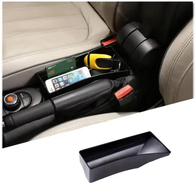 Produktbild von Mittelkonsole Aufbewahrungsbox für MINI Cooper F55 F56 F57 2014-2022 Schwarz ABS Kunststoff