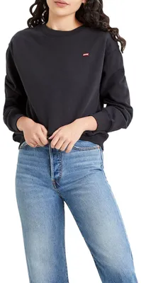 Produktbild von Levi's Damen Standard Crew Sweatshirt,Caviar,XXS