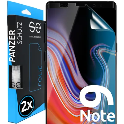 Produktbild von 2x se® 3D Schutzfolie Samsung Galaxy Note 9