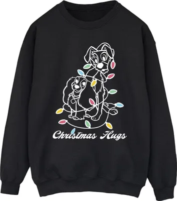 Produktbild von Disney - "Lady And The Tramp" Sweatshirt für Herren BI31600 (5XL) (Schwarz)