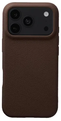Imagen del producto de Carcasa trasera Texture para Apple iPhone 18 Pro / 17 Pro - Marrón oscuro