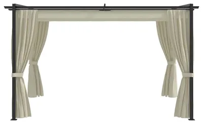 Produktbild von vidaXL Pavillon 4 x 3 m Creme