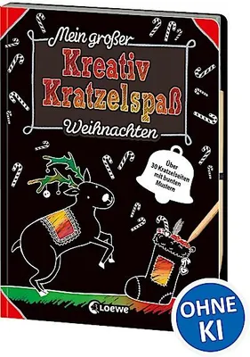 Obrázok produktu pre Mein großer Kreativ-Kratzelspaß: Weihnachten