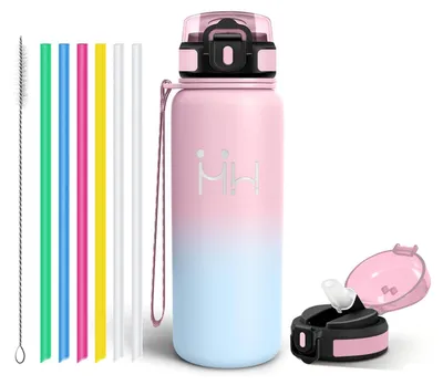 Produktbild von Trinkflasche 750ML Edelstahl, BPA-frei, auslaufsicher, doppelwandig, Camping