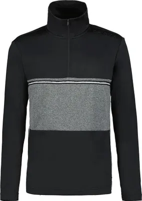 Produktbild von Luhta Kitinoja Halbreißverschluss-langarm-t-shirt Schwarz M Herren Schwarz M