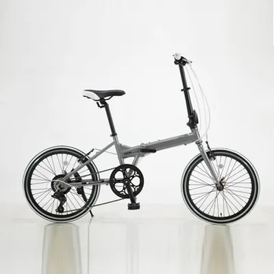 Produktbild von Qian klapprad Bike Fahrrad Alu Rahmen Shimano  7Speed Faltrad 20Zoll Grau