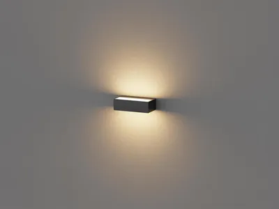 Produktbild von DOTLUX Wandleuchte BRICK 10W COLORselect schwarz