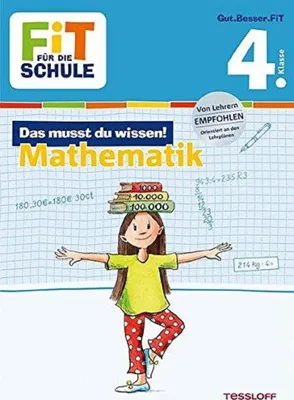 Produktbild von Fit für die Schule: Das musst du wissen! Mathematik 4. Klasse