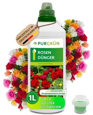 Produktbild von Purgrün Rosendünger 1 Liter