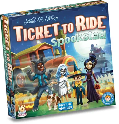 Immagine prodotto di Ticket to Ride: Città Fantasma - Gioco da tavolo - Una versione pensata per i più piccoli appassionati di Ticket to Ride