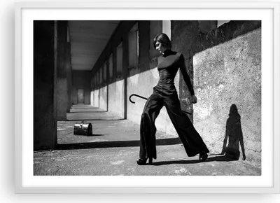 Produktbild von Gerahmtes Poster - Weißer Rahmen - Fotografie Mode Frau - 70x50 cm - Wand Bild - Wanddeko - Wandbilder - Kunstposter - Wandposter - Bilderrahmen - Bilder - Kunstdruck - Wandbild - P2WAA70x50-4360