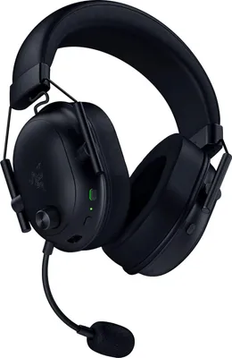 Zdjęcie produktu dla Razer BlackShark V3, Bezprzewodowy, Gaming, 12 - 28000 Hz, 270 g, Zestaw słuchawkowy, Czarny