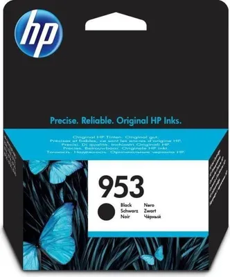 Image de Cartouche d'encre noire HP 953 Authentique, L0S58AE, Pour OfficeJet Pro 8710, Pour OfficeJet Pro 8715, Pour OfficeJet Pro 8720