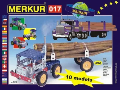 Zdjęcie produktu dla Merkur 017 Truck, 202 części, 10 modeli