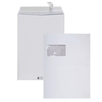 Productafbeelding van BONG 08905043 Versandtaschen TopSTAR DIN C4 mit Fenster weiß 10 St.