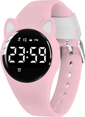 Produktbild von BEN NEVIS Digitale Kinderuhr für Jungen, wasserdicht, LED-Licht, Wecker, Stoppuhr, Datum, Fitness Tracker mit Schrittzähler & Distanz, Silikon-Armband