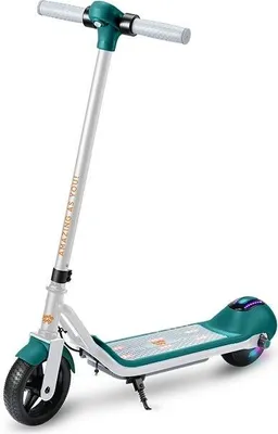 Zdjęcie produktu dla Hulajnoga Elektryczna Dla Dzieci Dziecka LED 10 km/h Zasięg 8 km KiddoBoo / KBY2GRN / Y2 / KiddoRider / Zielony