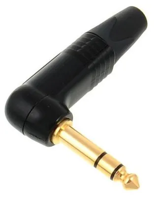Productafbeelding van Neutrik NP3RX-B, 1/4" telefoonconnector, zwart, verguld, -20 tot 65 °C, 15,4 mm, 52 mm