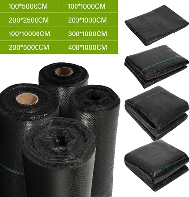 Produktbild von Aopunly 100g/m² Unkrautvlies Reißfestes, 2x10 m, Gartenvlies Schutzvlies, Mulchflies, Bodengewebe (20qm)