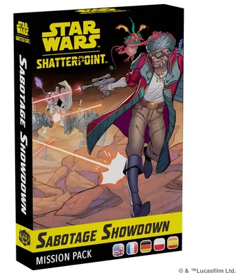 Produktbild von Star Wars Shatterpoint Sabotage Showdown - Miniaturenspiel Erweiterung - EN/DE/FR/ES/PL