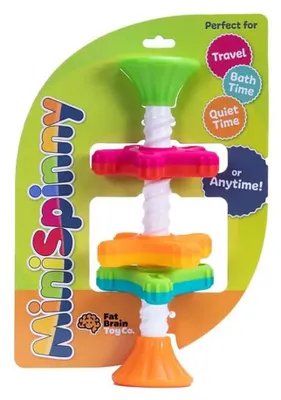 Produktbild von Fat Brain Toy Co. MiniSpinny, ABS, Mehrfarbig