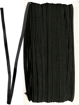Produktbild von Creativ Company elastik schwarz Bastelband 6mm 50m Hobby