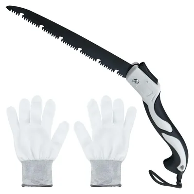 Productafbeelding van Handzaag 25cm - Vouwbare Houtzaag voor Tuin en Kamperen