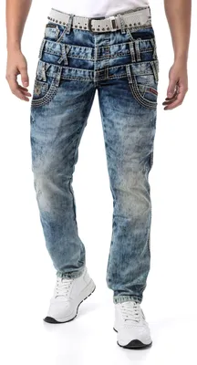 Produktbild von CD910 Herren Jeans – Straight Fit aus 100 % Baumwolle