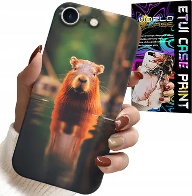 Image de Étui Pour Iphone 7 / 8 / Se2 - Sweet Capybara, Capybara, Plusieurs Designs