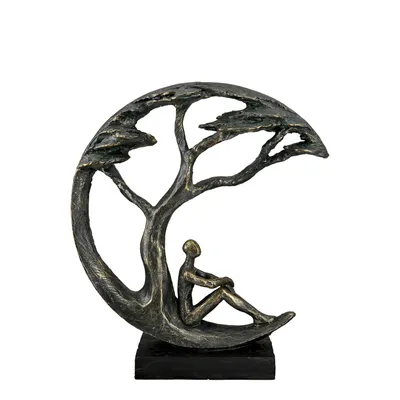 Produktbild von Casablanca by Gilde Dekofigur Skulptur Daydreamer H. 32 cm,37610