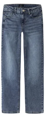 Immagine prodotto di Pantaloni dritti da donna, modello Noos, in denim blu medio, taglia 158 EU. Marca: Lmtd