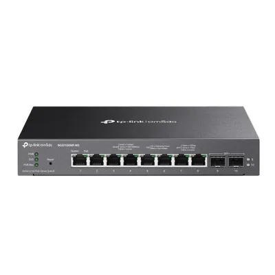 Obrázok produktu pre TP-Link Omada SG2210XMP-M2, Riadený, L2/L2+, 2.5G Ethernet (100/1000/2500), Podpora napájania cez Ethernet (PoE), Inštalácia do Racku, Montovateľné na stenu