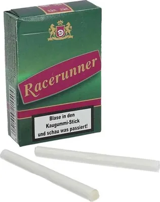 Produktbild von Kaugummizigaretten mit Dampf