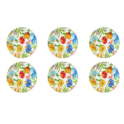 Immagine prodotto di Excelsa set di 6 set da tavola Blooming plastic 38x0,1x38 cm colorati