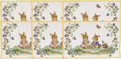 Produktbild von Villeroy & Boch Spring Fantasy Gobelin Platzset Picknick 32x48cm Set6