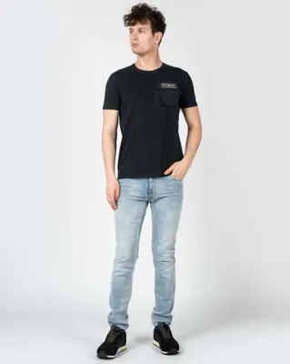 Zdjęcie produktu dla Iceberg T-Shirt "C-Neck" - F0296317 - Czarny- Rozmiar: XL(EU)