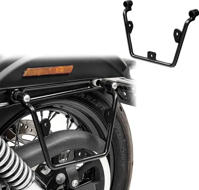 Obrázek produktu pro Sada držáků sedlové brašny pro Harley Davidson Dyna 91-17 distanční podložky