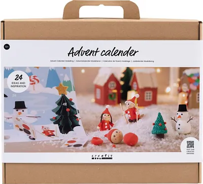 Obrázek produktu pro Creativ Company Adventní kalendář Craft Set Modelování Vánoční crafting