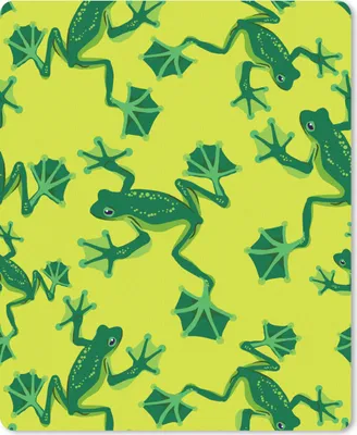 Produktbild von MuchoWow® Mauspad Mousepad Frosch - Tiere - Dschungel - Muster 30x40 cm - Mousepads - Maus Mat - Pad - Mausunterlage - Mausmatten