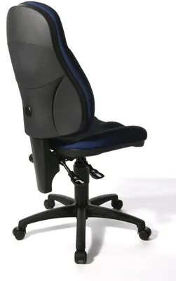 Produktbild von Topstar Home Office Bürostuhl WELLPOINT 10 Schreibtischstuhl ohne Armlehnen Stoff Drehstuhl