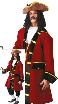 Produktbild von Guirca Piratenkapitän Kostüm Für Herren S S
