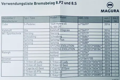 Produktbild von Magura Bremsbeläge 8.S Sport MT-Scheibenbremse mit Belaghalteschrauben grün