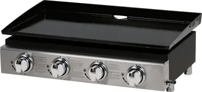 Produktbild von Plancha "Presto 4" - 4 Brenner - 9,7 kW - Grau