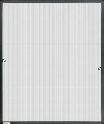 Immagine prodotto di Aopunly zanzariera zanzariera finestra 100 x 120 cm zanzariera con cornice in alluminio kit zanzariera zanzariera antracite