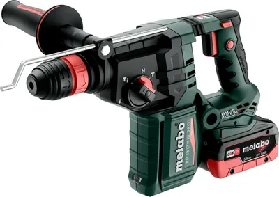 Produktbild von Metabo Akku-Kombihammer KH 18 LTX BL 28 Q mit Metabo-Quick-Wechselfutter - metaBOX 165 L - 18V 2x5.5