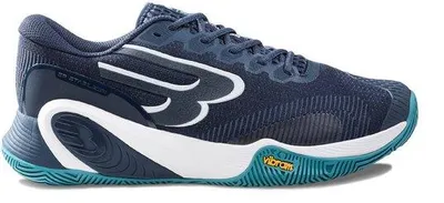 Image de BULLPADEL Hack Vibram 26V, chaussures de padel pour hommes, couleur bleu marine, taille 47