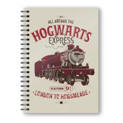 Image de Notatnik Harry Potter z 3D: Obsługa na Ekspresie do Hogwartu A5