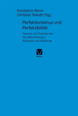 Produktbild von Perfektionismus und Perfektibilität